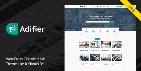 ADIFIER V3.6 – CLASSIFIED ADS WORDPRESS THEME