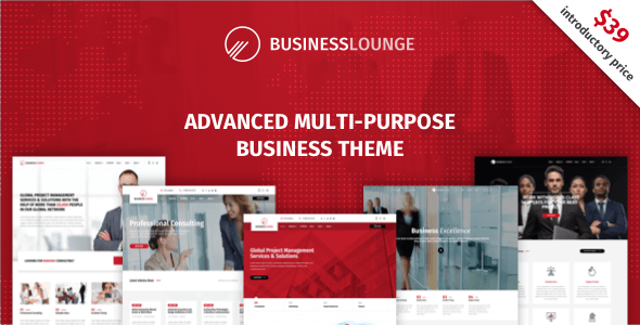 BUSINESS LOUNGE V1.7 – MULTI-PURPOSE BUSINESS THEME